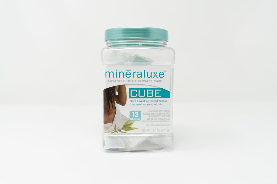 Hot Tub Cubes Weekly Advanced Mineral Cubes — Mineraluxe Part #UML09711