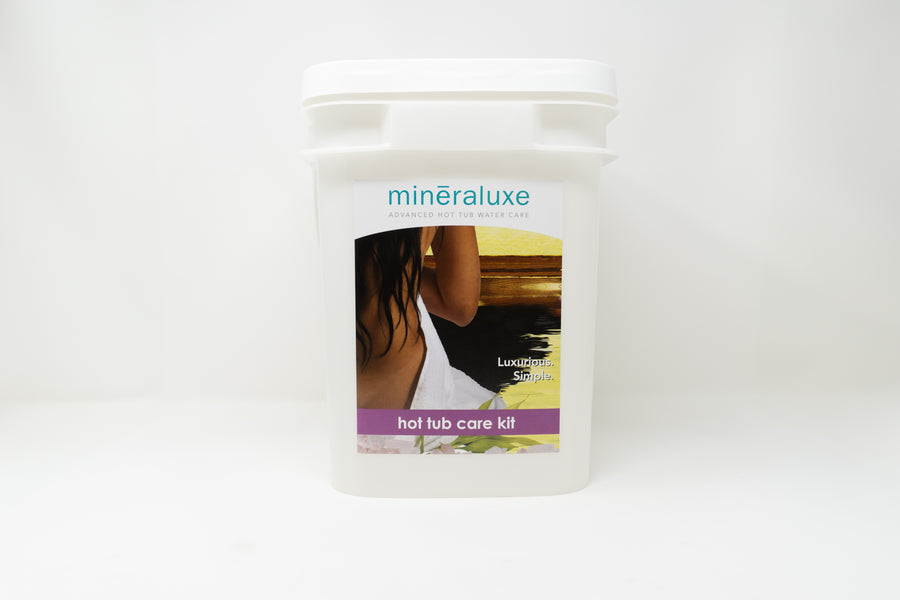 Hot Tub Maintenance Tote Complete Mineraluxe — Mineraluxe Part #UML09788