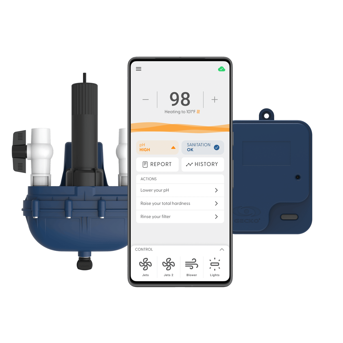 Chamber, Probe, In.Touch UL — Gecko Alliance Part #WATERLABKIT