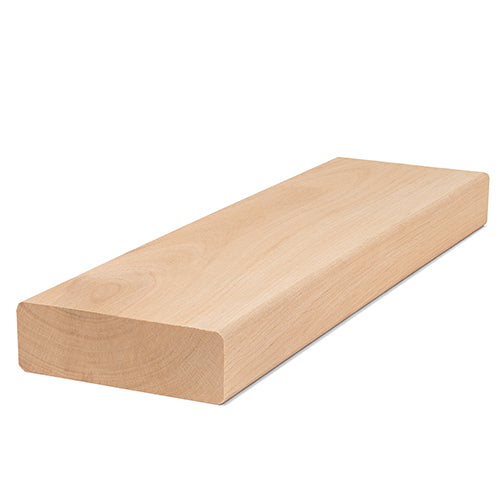 Prosaunas Sauna Wood, Smooth 4 Sides Eased Edges, SHP Profile, Bench Material