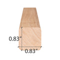 Prosaunas Sauna Wood, Smooth 4 Sides Eased Edges, Moulding, SHP Profile - view 5