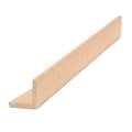 Prosaunas Sauna Wood, Outside Corner Trim, Angle Moulding, VA Profile