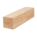 Prosaunas Engineered Sauna Wood, Smooth 4 Sides Eased Edges, SHP Profile, Bench and Support Material