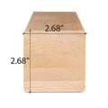 Prosaunas Engineered Sauna Wood, Smooth 4 Sides Eased Edges, SHP Profile, Bench and Support Material - view 5