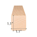 Prosaunas Sauna Wood, Smooth 4 Sides, Eased Edges, Trim Moulding, SHP Profile - view 4