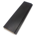 Prosaunas Sauna Wood, Black-Wax Finished, Tongue & Groove, Nickel-Gap, Wall Material - view 4