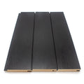 Prosaunas Sauna Wood, Black-Wax Finished, Tongue & Groove, Nickel-Gap, Wall Material - view 7