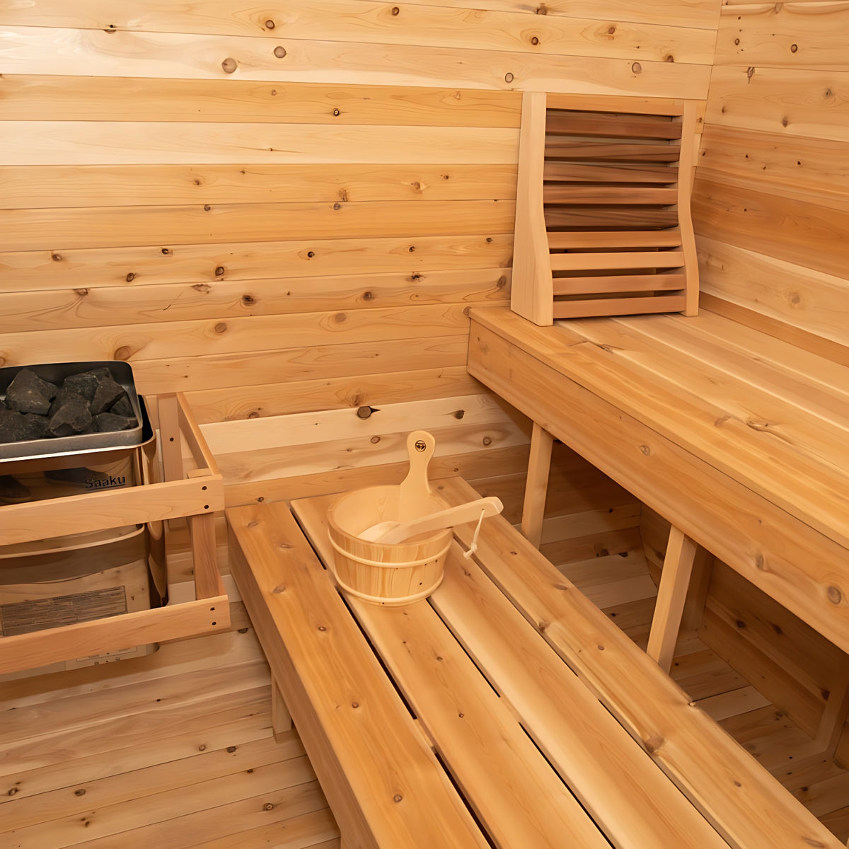 Canadian Timber Luna Sauna - view 3