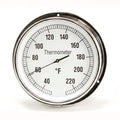 Bathology Commercial Sauna Room Thermometer, Metal, Round, 5-7/8"