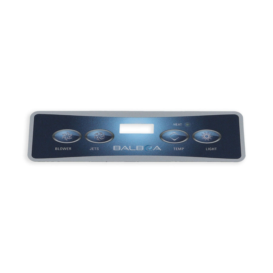 Overlay, Spaside, Balboa VL401, Lite Duplex, 4-Button — Balboa Part #10669