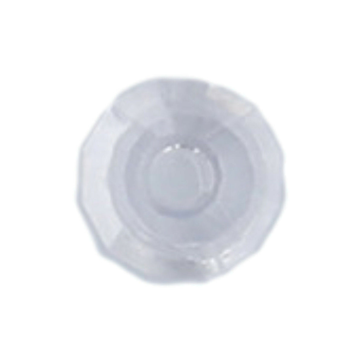 Flange, Bullet Lens, LED, Wide Flange, Frosted Polycarb — Sloan Part #400372-WF