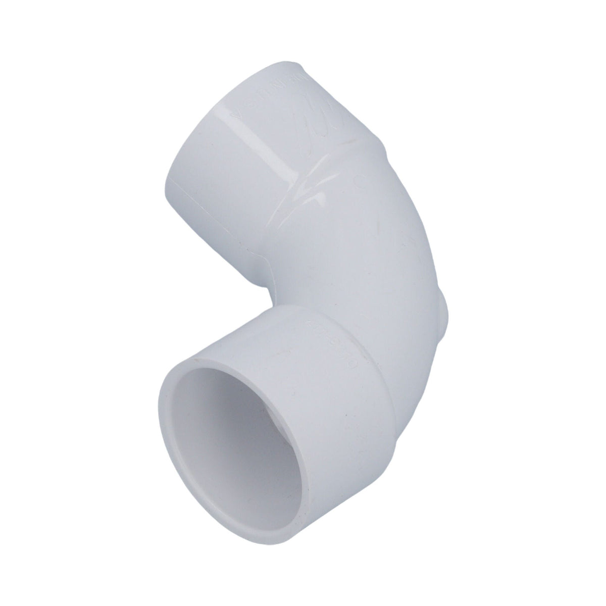 Fitting, PVC, Ell, 90°, Sweep, Slip, 1-1/2"S x 1-1/2"S — Waterway Part #411-9110