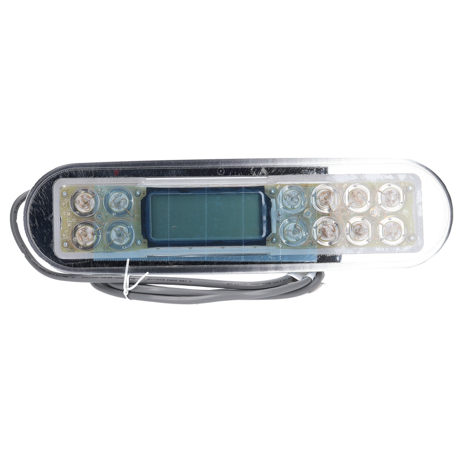 Spaside Control, Balboa ML900, 12-Button, Oblong, No Overlay — Balboa Part #52797