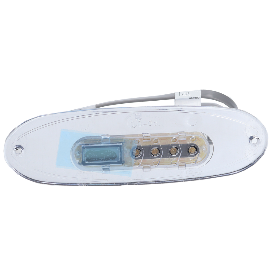 Spaside Control, Balboa VL260, Oval, 4-Button, Clear Bezel — Balboa Part #G8226