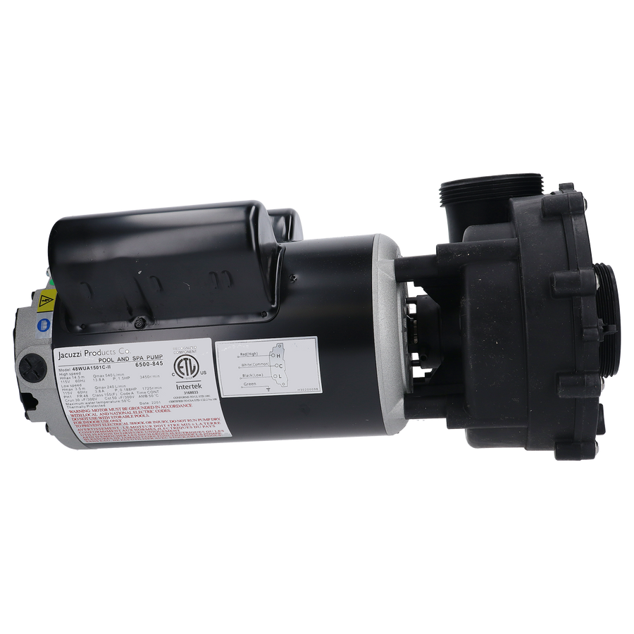 Pump, Sundance, LX Series, 1.5HP, 115V, 2-Speed, 2"MBT — Sundance Jacuzzi Part #6500-845