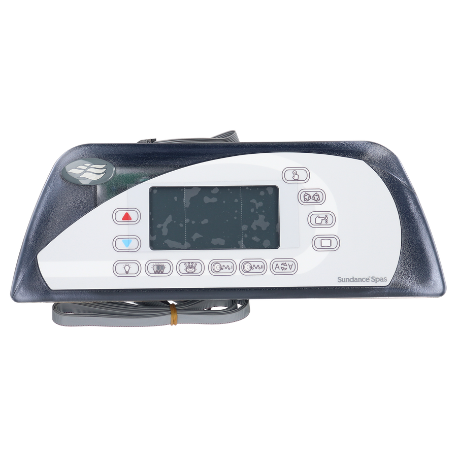 Spaside Control, Sundance, 880 Panel, 2-Pump,12 Button — Sundance Jacuzzi Part #6600-858