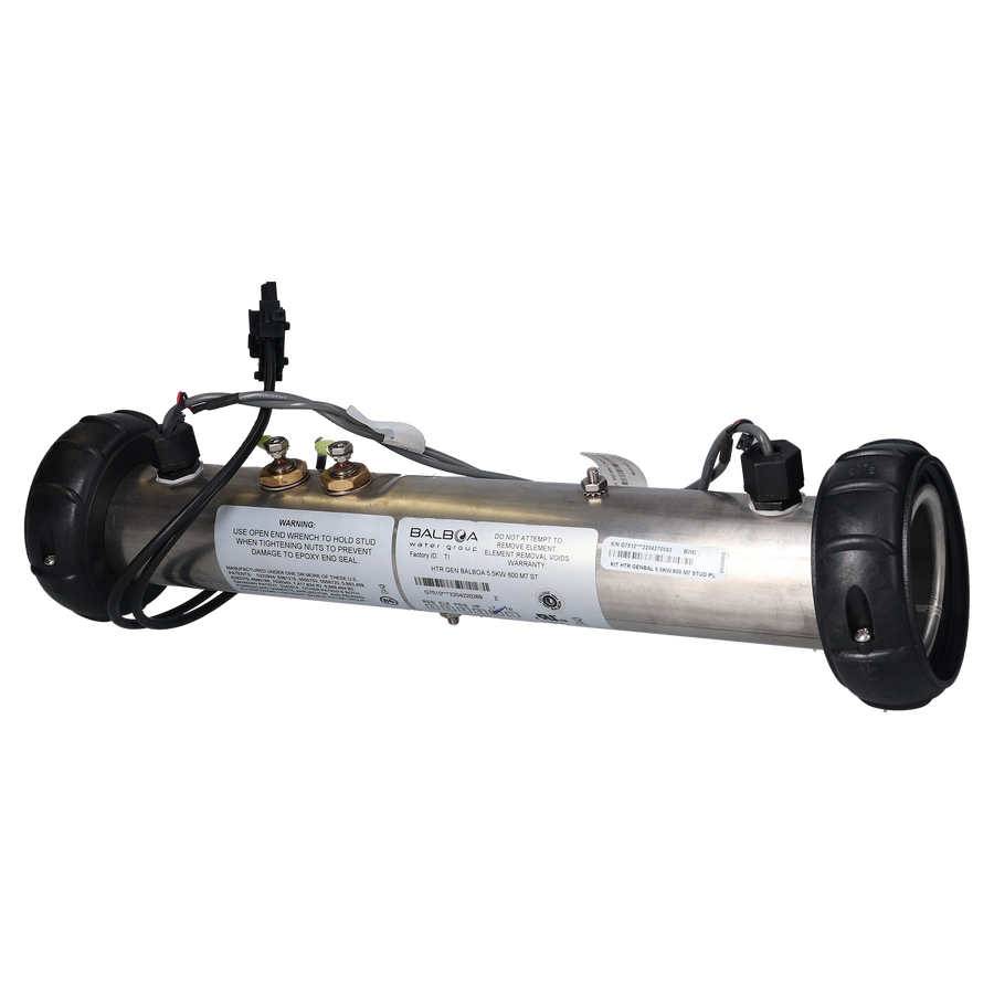 Heater Assembly- Balboa, 5.5kW w/BP Plug-n-click connector — Balboa Part #G7512