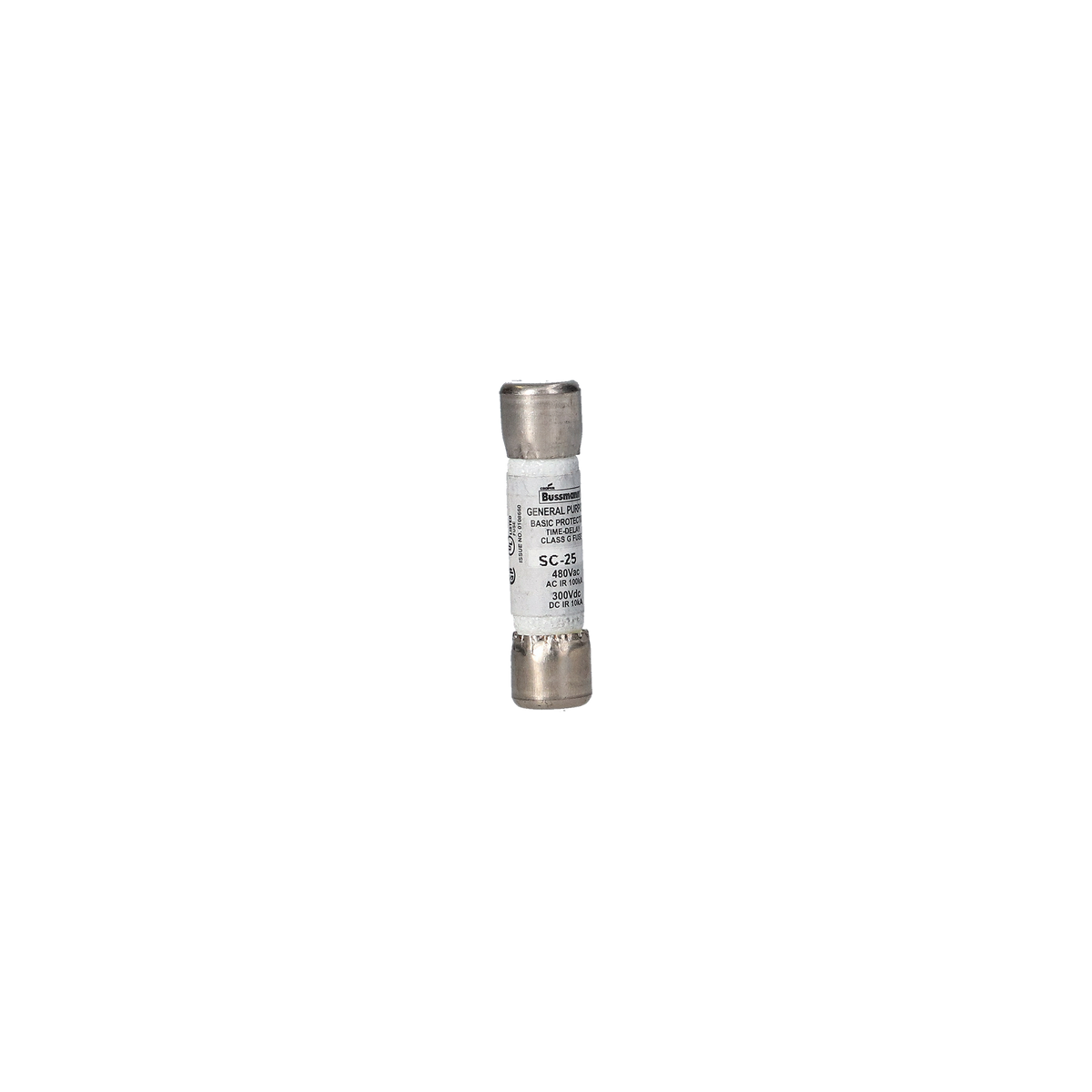 Fuse, 25 Amp, SC, Class G, Time Delay, 480Vac — Allied Innovations Part #SC-25