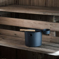 Kolo Sauna Bucket and Ladle Set, Bamboo/Aluminum, 1Gal - view 3