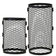 Cozy Heat Chimney Cover, Grid, Black Stainless Steel