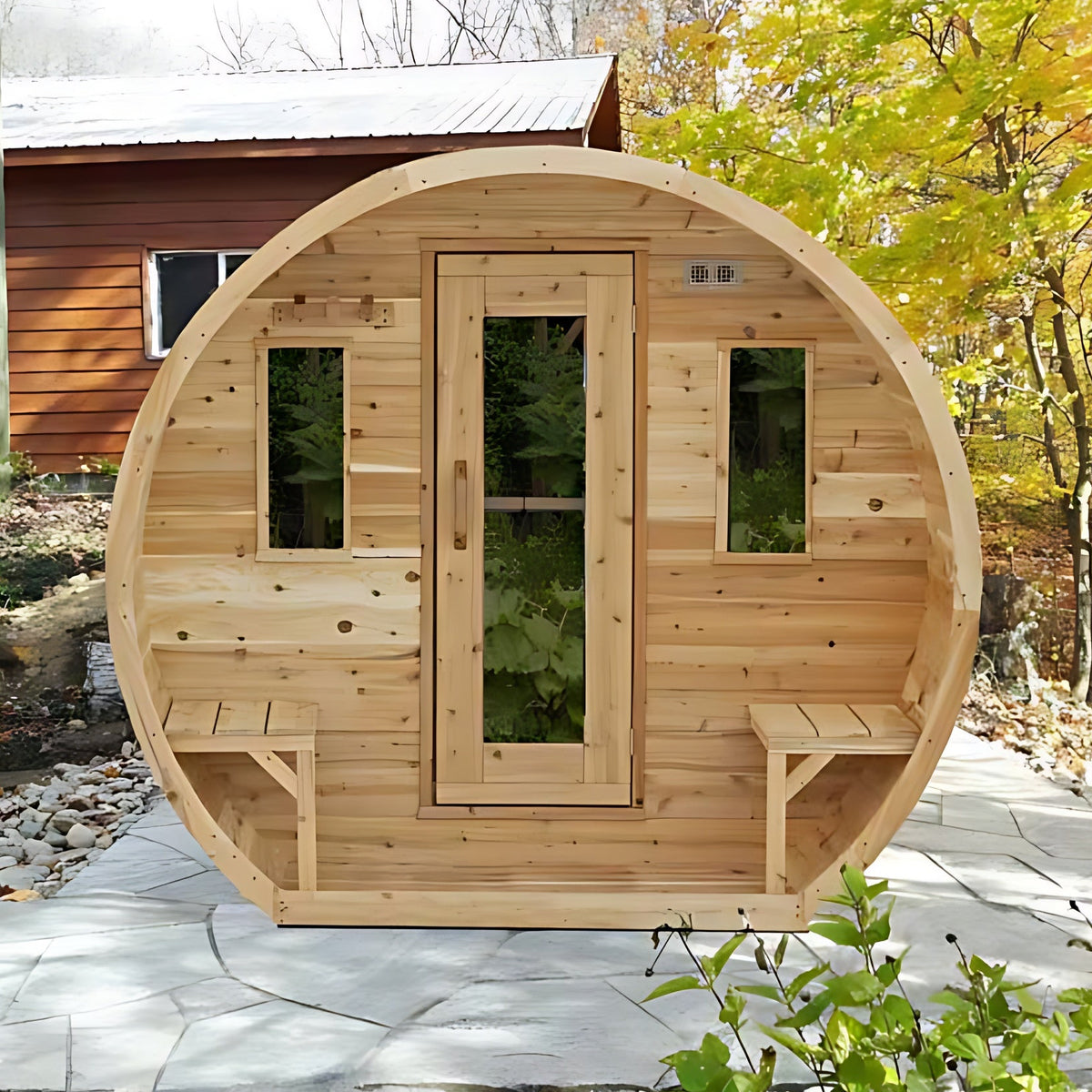 Canadian Timber Elation Barrel Sauna