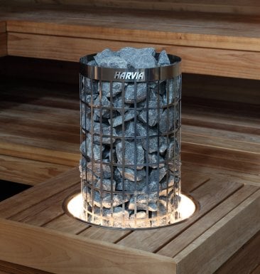 Harvia Embedding Flange w/ LED-Lighting for Cilindro Half 6/8kW - view 2