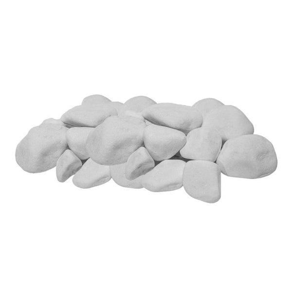 Harvia Decorative White Sauna Heater Stones, Rounded, 5-10cm - view 3