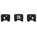 HUUM Sauna Design Towel Hook Set, Black