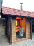 HUUM Sauna Wood Stove Chimney Set, Thru-Ceiling - view 3
