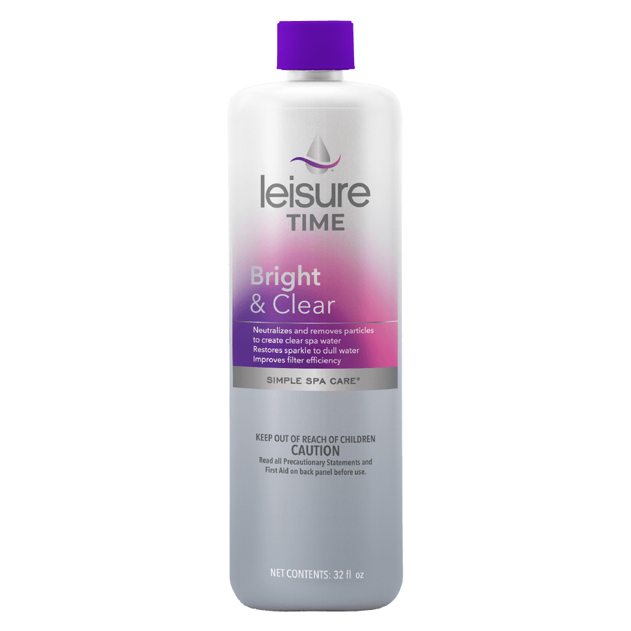 Water Care, Leisure Time, Spa Bright & Clear, 1Qt Bottle — Leisure Time Part #A