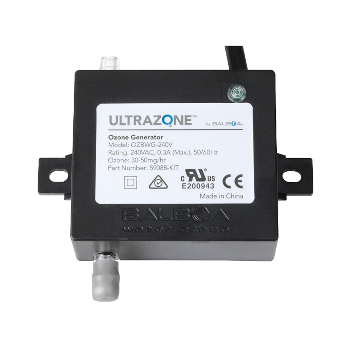 Ozonator, Balboa, ULTRAZO3NE, Kit, 230V, w/4 Pin Amp Plug — Balboa Part #59088-KIT