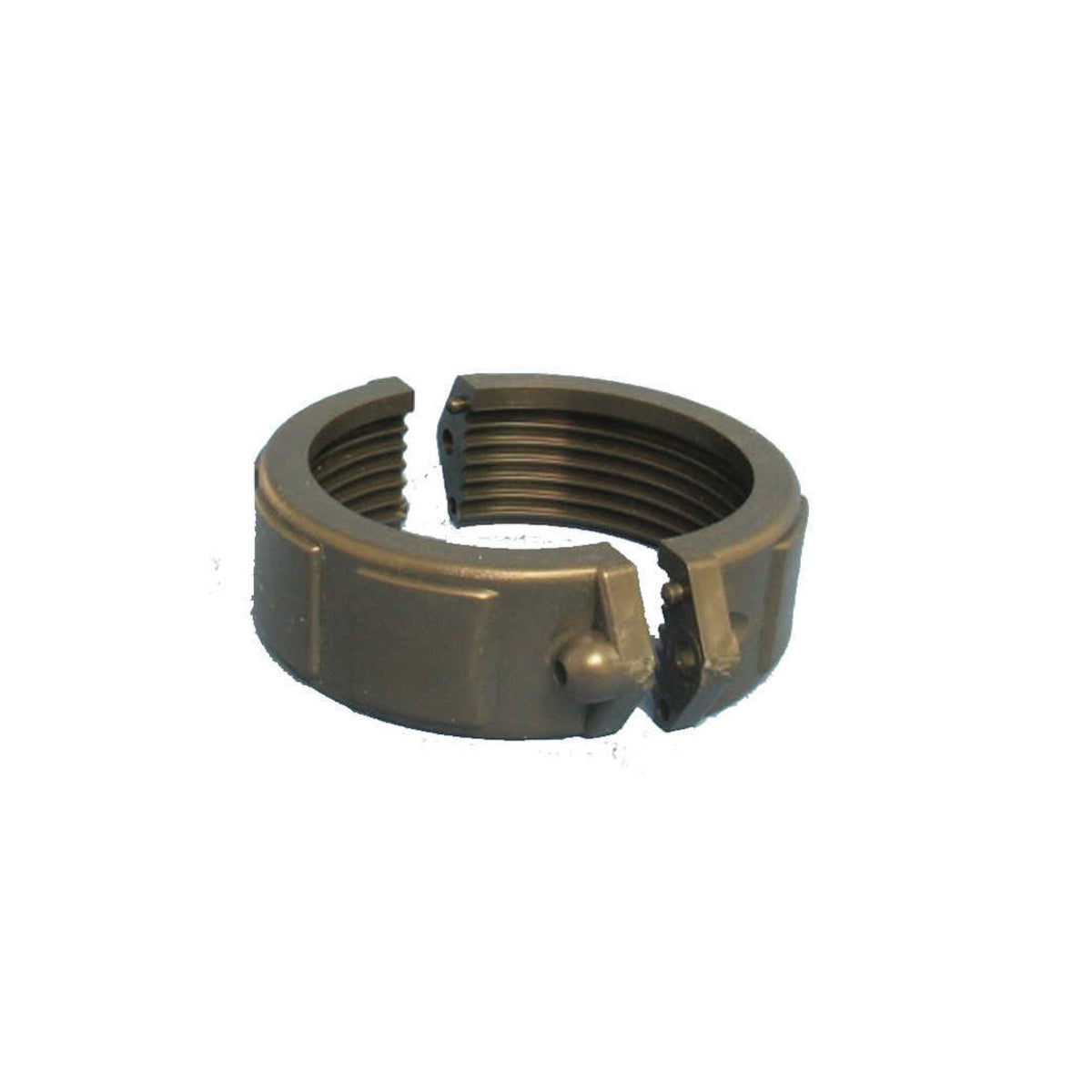 Split Nut, Union, Magic, 1-1/2"FBT, Small Flange w/ Screws — Magic Plastics Part #121109015