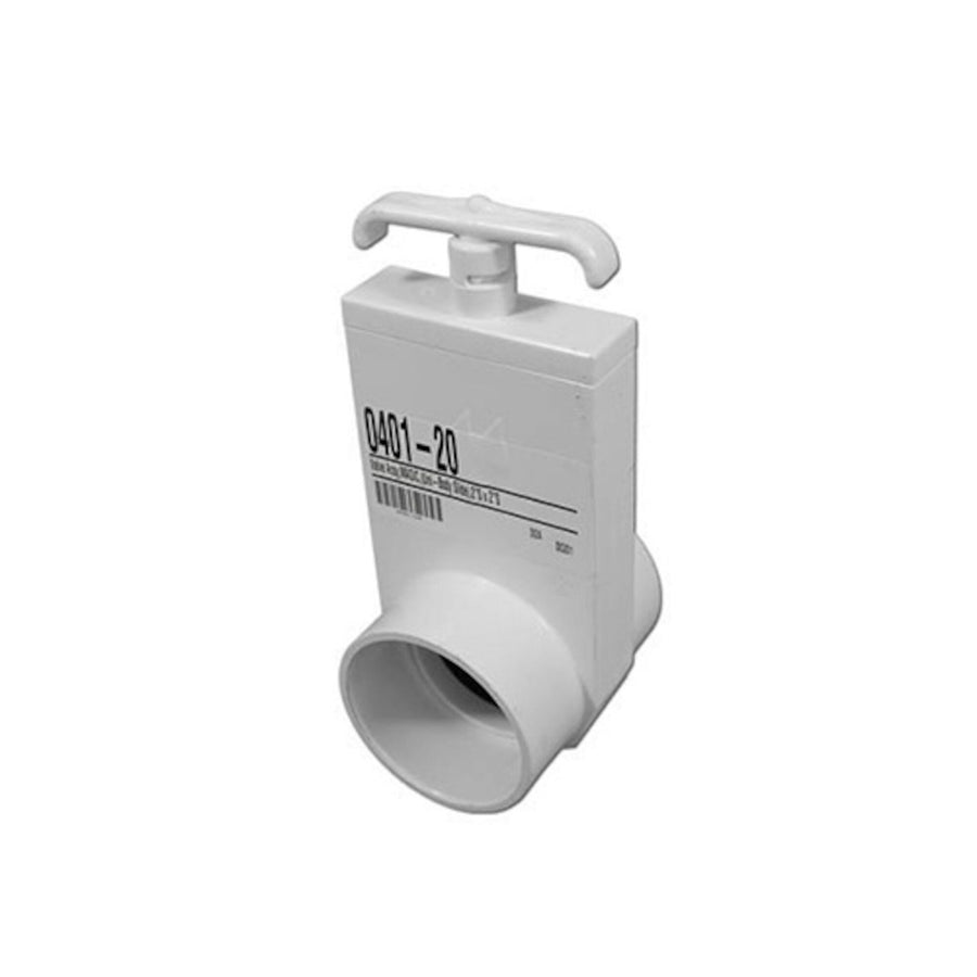 Slide Valve, Magic, Uni-Body, 2"S x 2"S — Magic Plastics Part #0401-20
