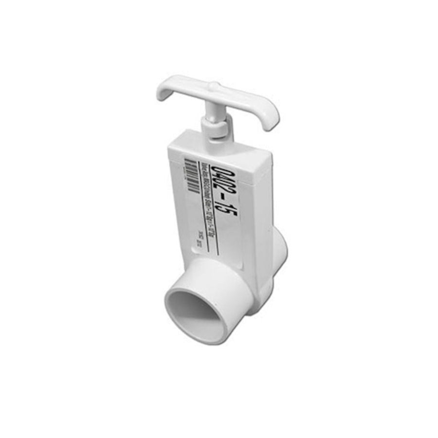 Slide Valve, Magic, Uni-Body, 1-1/2"Spg x 1-1/2"Spg — Magic Plastics Part #0402-15