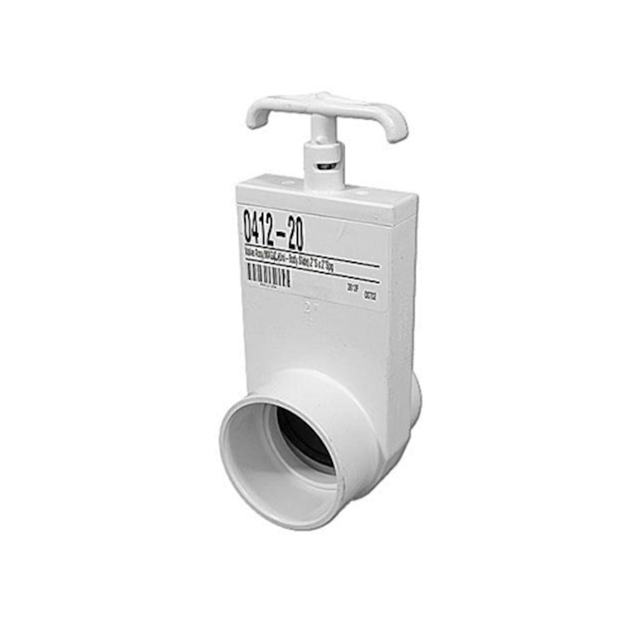 Slide Valve, Magic, Uni-Body, 2"S x 2"Spg — Magic Plastics Part #0412-20