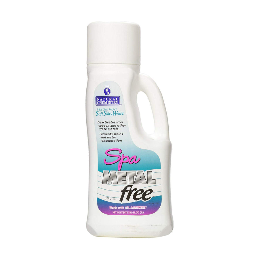 Water Care, Natural Chemistry, Spa Metal Free, 33oz Bottle — Natural Chemistry Part #4133