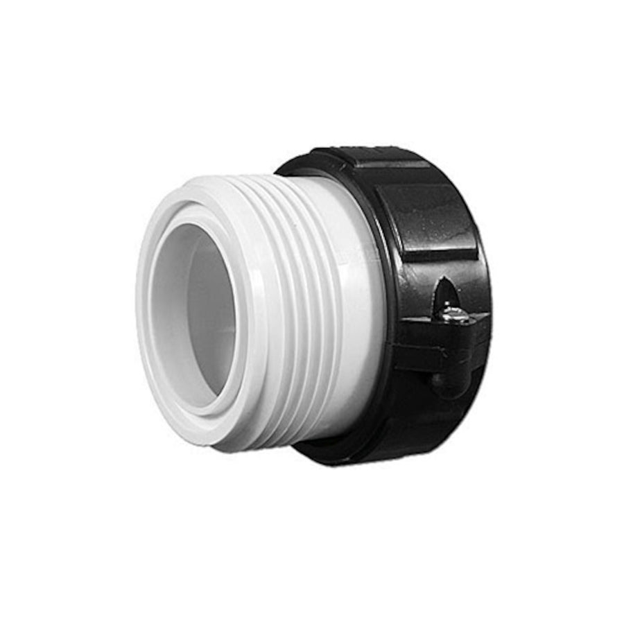 Union, Heater Half, Magic, 1-1/2"S w/ Split Nut & O-Ring — Magic Plastics Part #0611-15