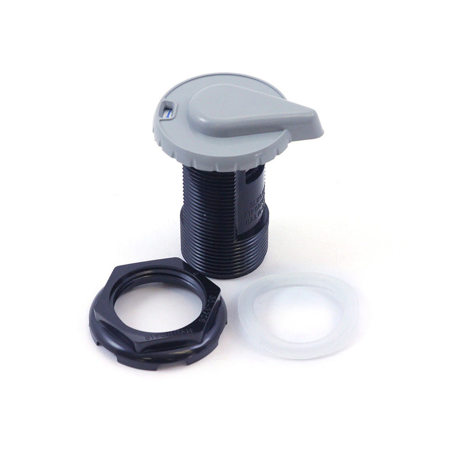 Air Control, HydroAir Slimline, 1", Teardrop, Gray — Hydro Air Part #10-2330-GRY