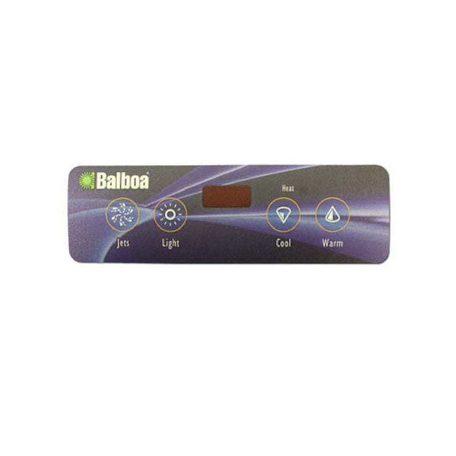 Overlay, Spaside, Balboa VL403, Lite Duplex, 4-Button — Balboa Part #11884