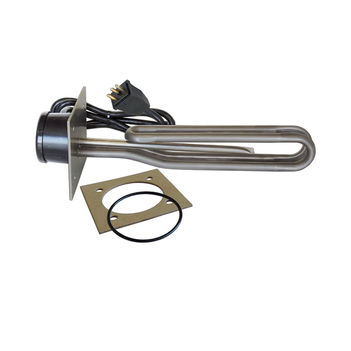 Heater Element, Watkins, 1.5Kw, 115v, 4" x 4", Molded Cord — HydroQuip Part #12-1464-BC-K