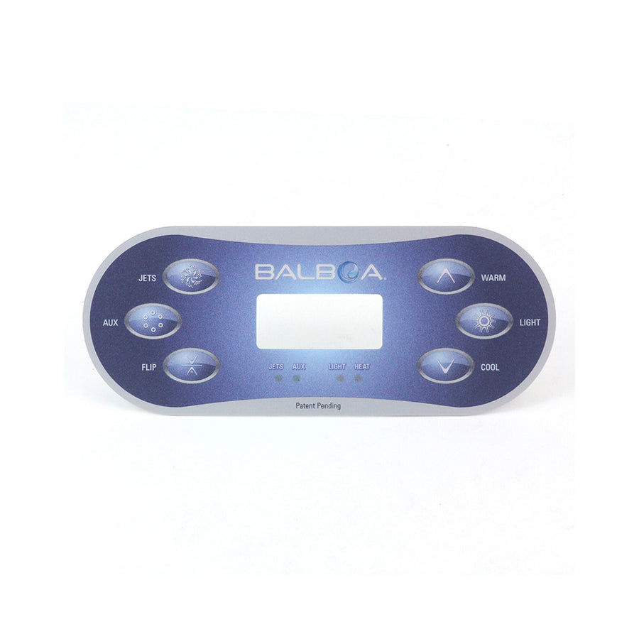 Overlay, Spaside, Balboa TP600, Oval, 6-Button — Balboa Part #12101