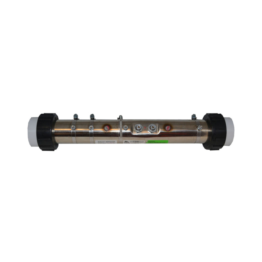 Heater Assembly, Gecko Universal, Rite Fit, 4.5kW, Flo-Thru — HydroQuip Part #27-J0568-6S-K