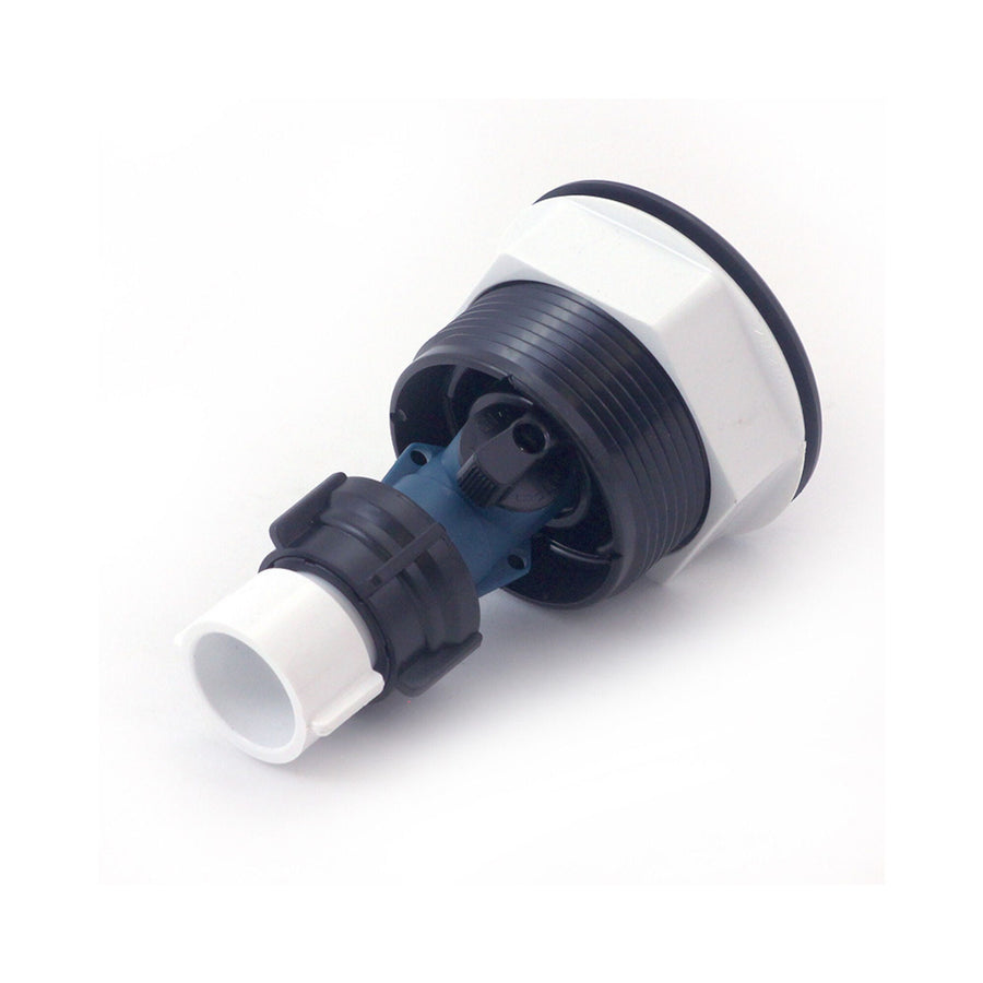 Drain Valve, Waterway Hose Drain w/ Niche, 3/4", Black — Waterway Part #400-3021