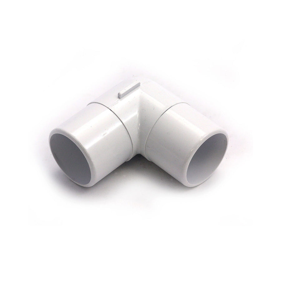 Fitting, PVC, Ell, 90°, Double Street,2"Spg x 2"Spg — Waterway Part #411-2100