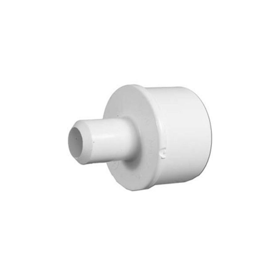 Fitting, PVC, Smooth Barb Adapter, 3/4"SB x 1-1/2"Spg — Waterway Part #413-4360