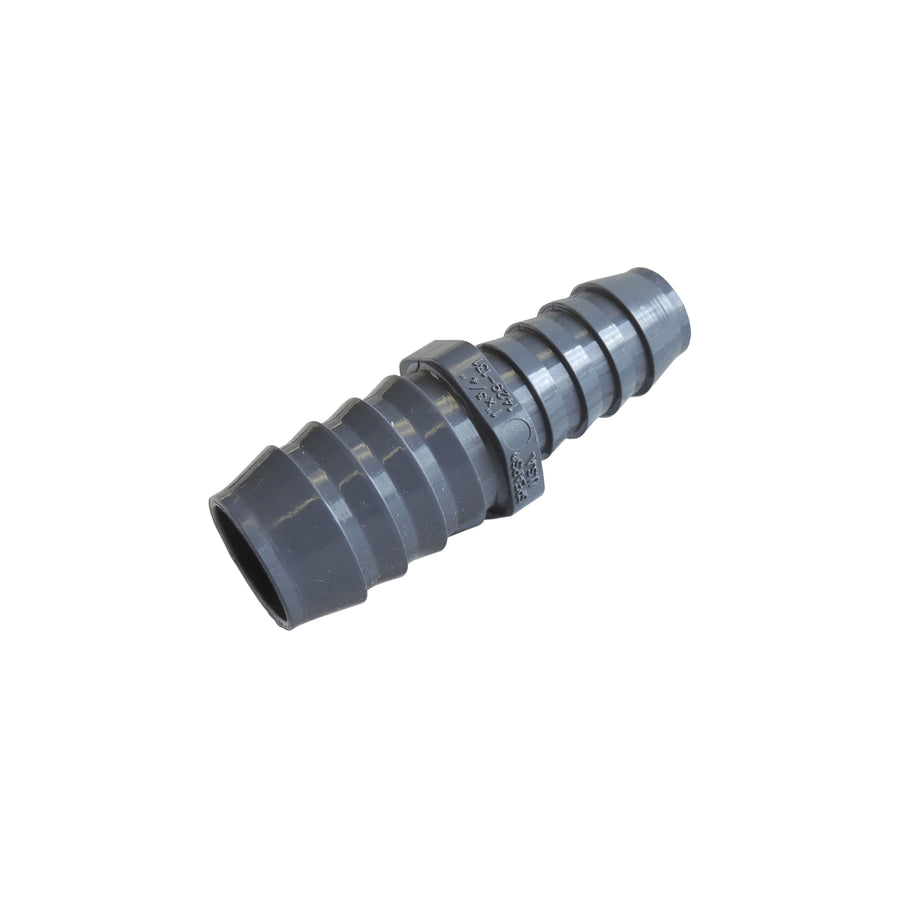 Adaptor, Barb, 3/4" x 1.0" — HydroQuip Part #42-0013
