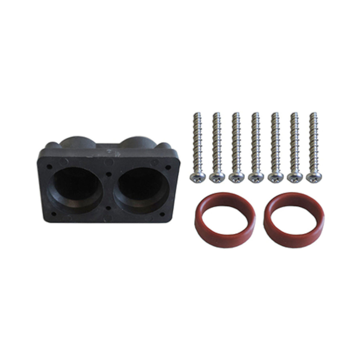 Turn-Around, Double Barrel Heater Manifold Kit — HydroQuip Part #48-0041-K