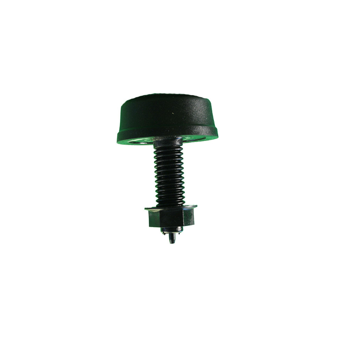 Air Button, Herga, Mushroom, Black — Herga Part #6433-AZZZ