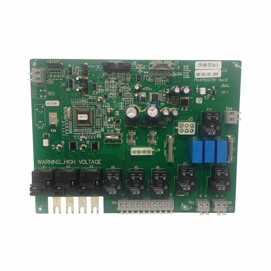 Circuit Board, Sundance 880NT Maxxus, Rev 9.61A+ — Sundance Jacuzzi Part #6600-392