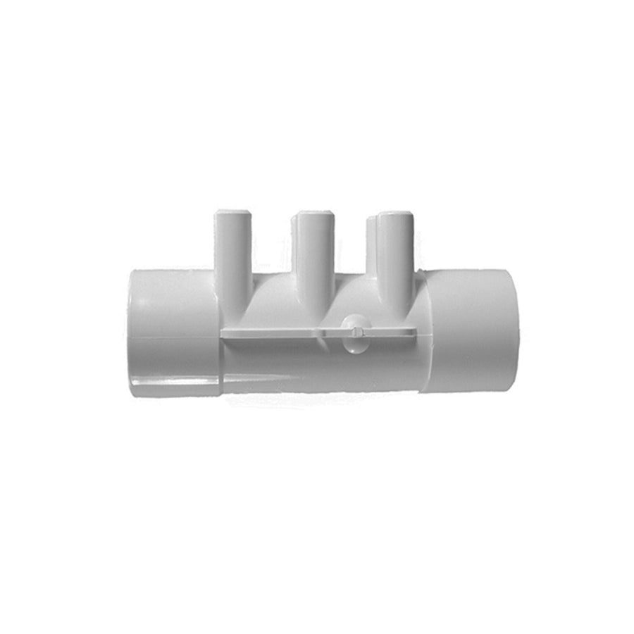 Manifold, PVC, Waterway, 2"S x 2"S x (6) 3/4"SB Ports — Waterway Part #672-7930
